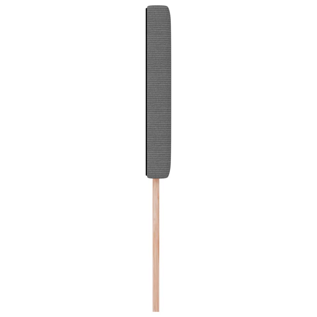 vidaXL Kopfteil Hellgrau 80 cm Cordstoff