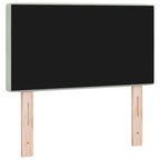 vidaXL Kopfteil Hellgrau 80 cm Samt