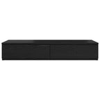 vidaXL Bettschubladen Schwarz Eichen-Optik 100 x 36,5 x 16,5 cm
