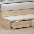 vidaXL Bettschubladen Sonoma-Eiche 100 x 36,5 x 16,5 cm Holzwerkstoff