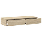vidaXL Bettschubladen Sonoma-Eiche 100 x 36,5 x 16,5 cm Holzwerkstoff