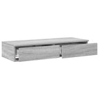 vidaXL Bettschubladen Graues Sonoma 100 x 36,5 x 16,5 cm Holzwerkstoff