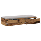 vidaXL Bettschubladen Altholz 100 x 36,5 x 16,5 cm Holzwerkstoff