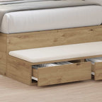 vidaXL Bettschubladen Artisan-Eiche 100 x 36,5 x 16,5 cm Holzwerkstoff