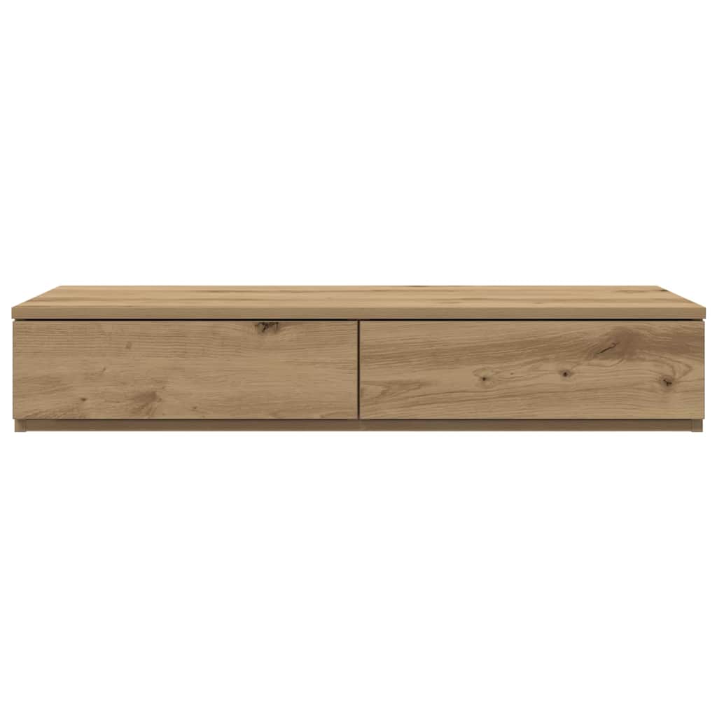 vidaXL Bettschubladen Artisan-Eiche 100 x 36,5 x 16,5 cm Holzwerkstoff