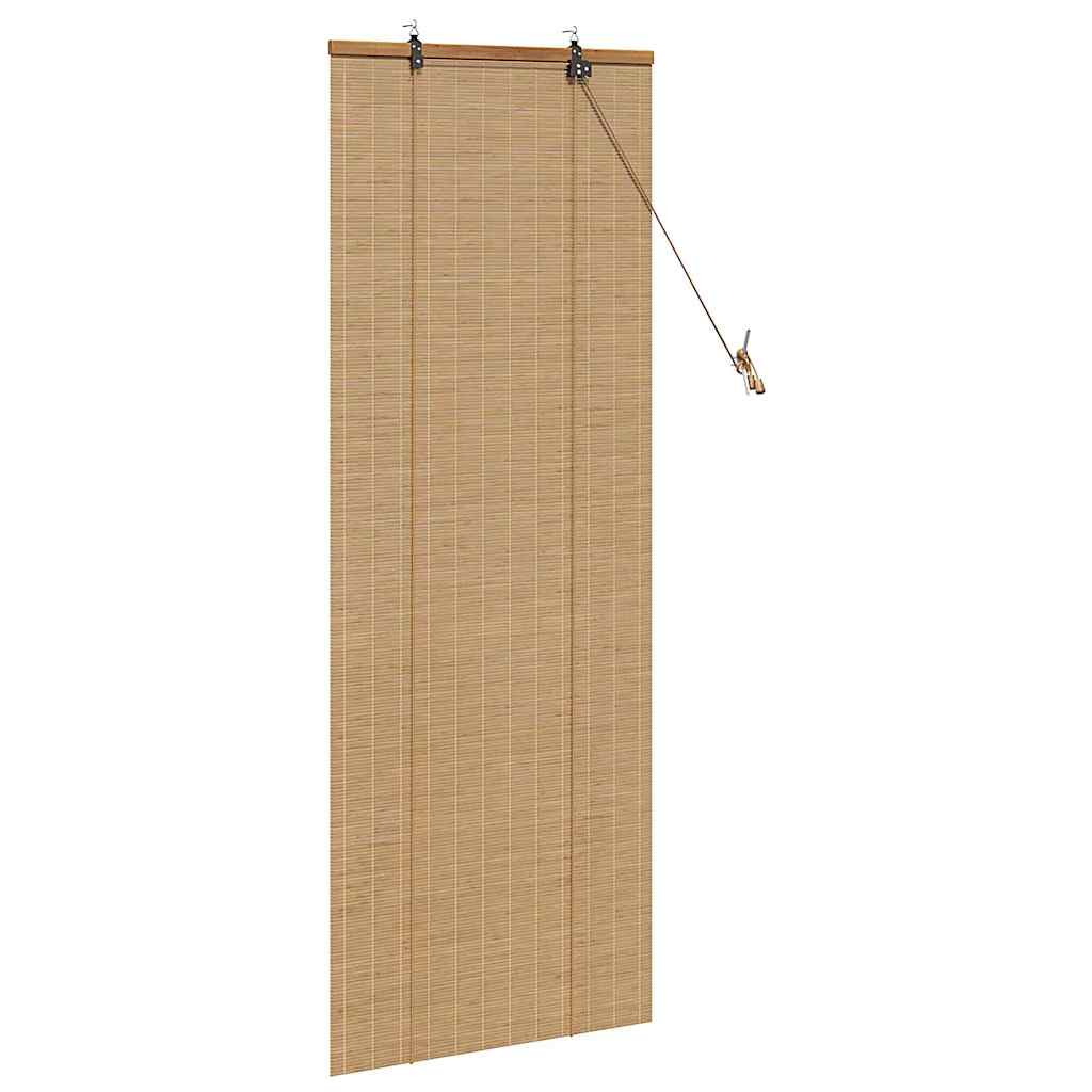 vidaXL Rollo Braun 60 x 160 cm 5 mm Bambus