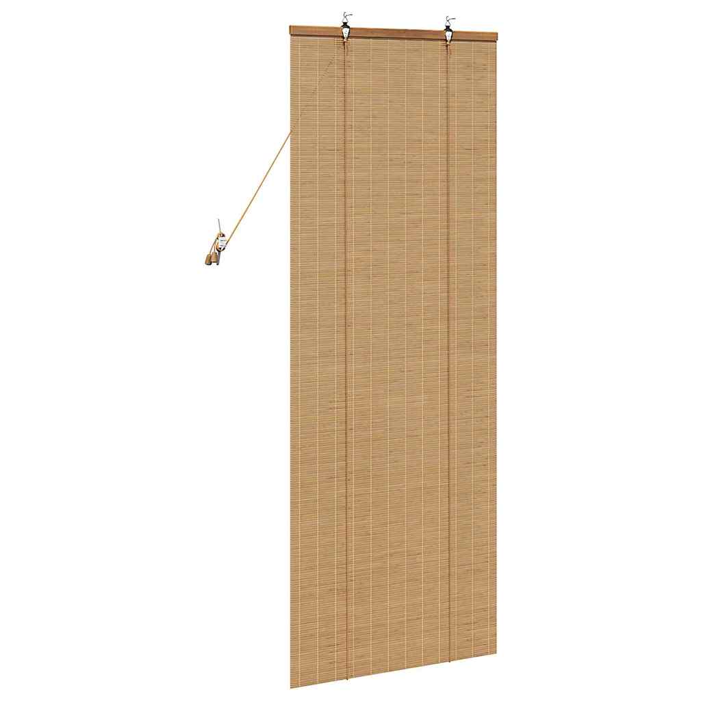 vidaXL Rollo Braun 60 x 160 cm 5 mm Bambus
