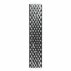 vidaXL Kühbürste Schwarz und Weiß 50 x 10 x 6.5 cm