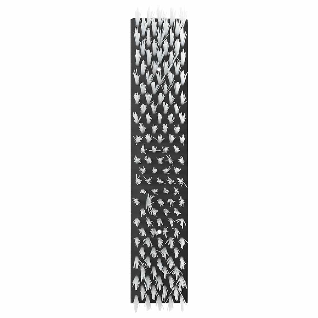 vidaXL Kühbürste Schwarz und Weiß 50 x 10 x 6.5 cm