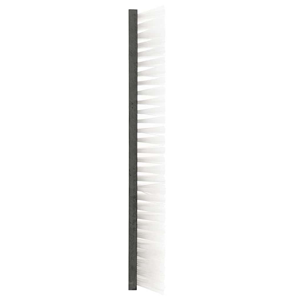 vidaXL Kühbürste Schwarz und Weiß 50 x 10 x 6.5 cm