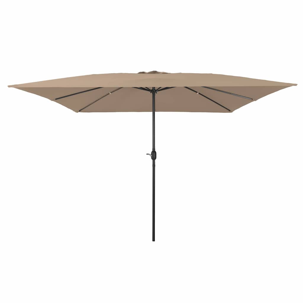 vidaXL Garten-Sonnenschirm Anthrazit 248 x 248 x 148 cm