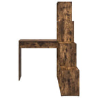 vidaXL Eck-Schreibtisch Geräucherte Eiche 101,5 x 149,5 x 149,5 cm