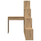 vidaXL Eck-Schreibtisch Artisan-Eiche 101,5 x 149,5 x 149,5 cm