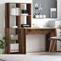 vidaXL Schreibtisch Altholz 138,5 x 55 x 143 cm Holzwerkstoff