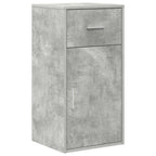 vidaXL Eck-Schreibtisch mit Schubladen Beton Grau 102 x 88 x 75 cm