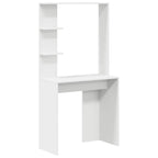 vidaXL Schreibtisch 2 pcs Weiß