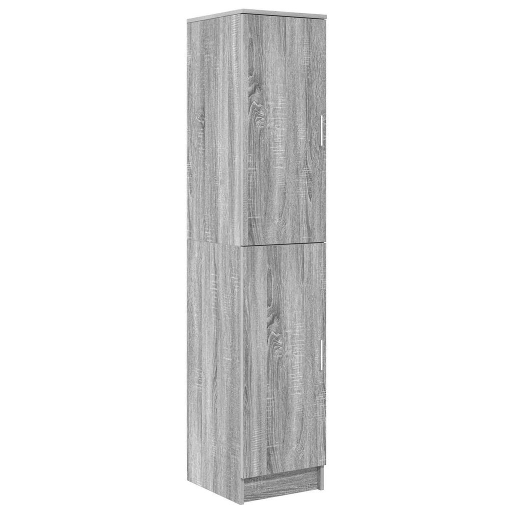vidaXL Schreibtisch 2 pcs Graues Sonoma