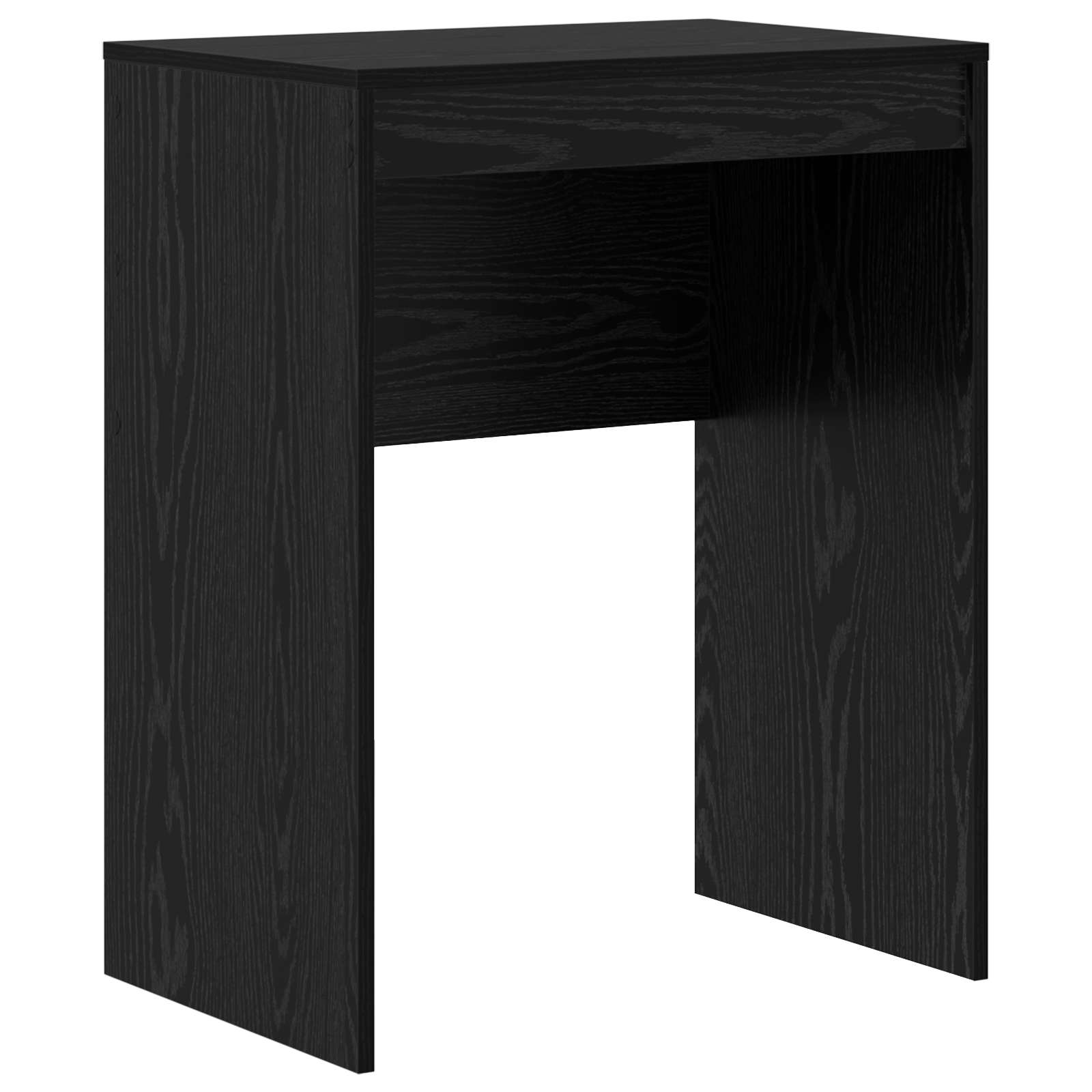 vidaXL Schreibtisch mit Schubladen 2 pcs Schwarz Eichen-Optik