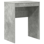 vidaXL Schreibtisch mit Schubladen mit Regal 2 pcs Beton Grau