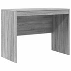 vidaXL Schreibtisch mit Schubladen 2 pcs Graues Sonoma