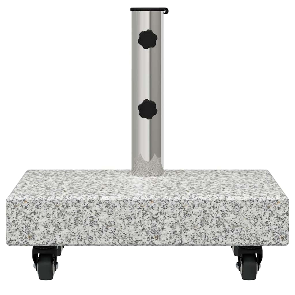 vidaXL Sonnenschirmständer Grau 45 x 25 x 45 cm Granit