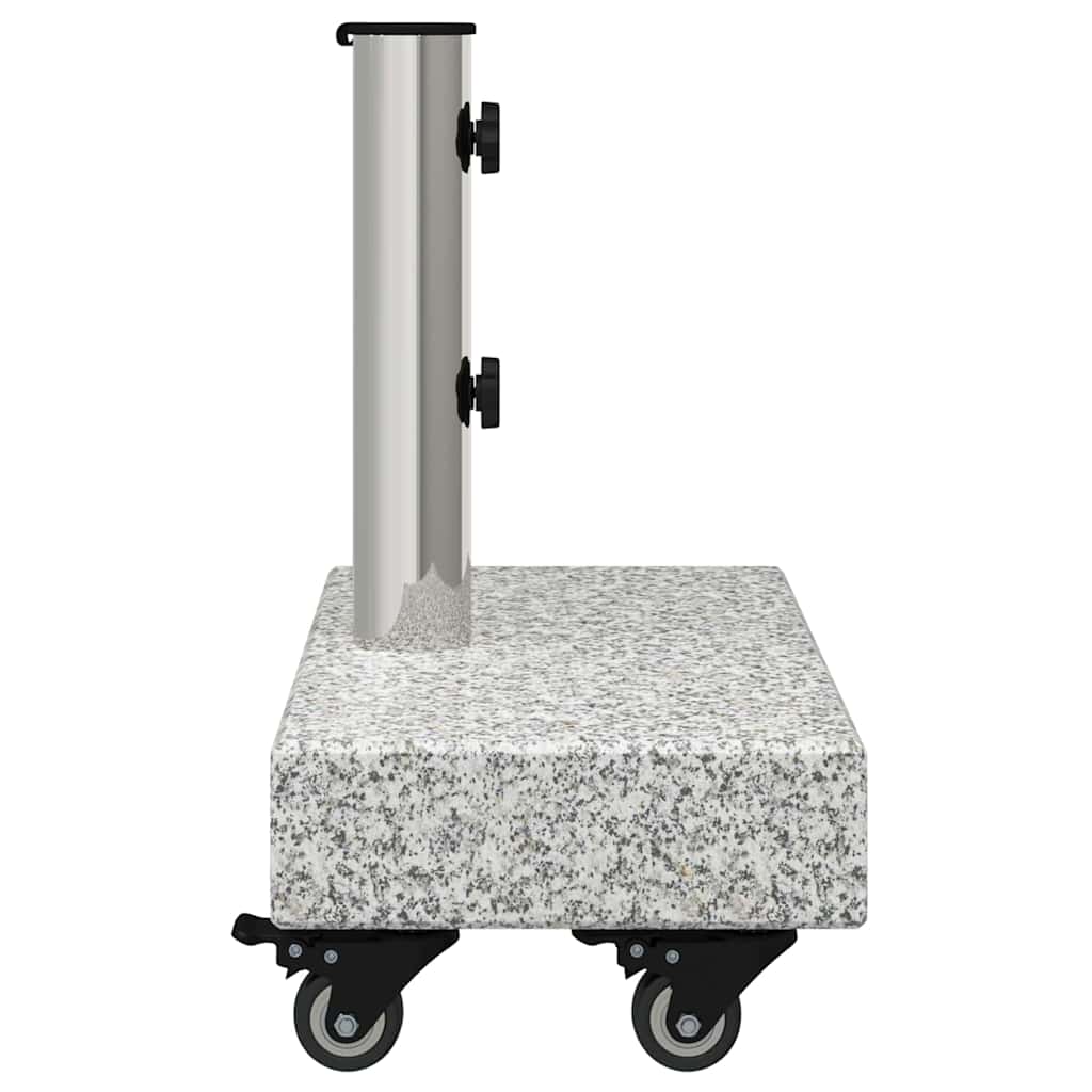 vidaXL Sonnenschirmständer Grau 45 x 25 x 45 cm Granit