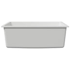 vidaXL Küchenspüle Weiß 54 x 44 x 20 cm Granit
