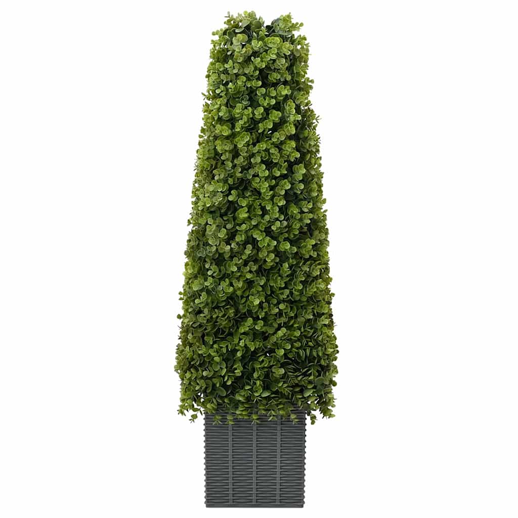 vidaXL Eukalyptus Gras Turm Grün 27 x 27 x 90 cm Kunststoff
