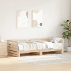 vidaXL Tagesbett mit Ausziehbett ohne Matratze 80x200 cm