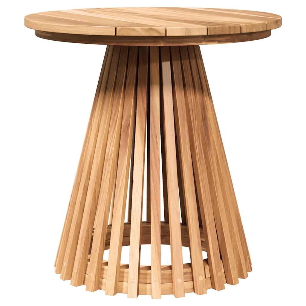 vidaXL Beistelltisch Braun 50 x 50 x 49,5 cm Massivholz Teak
