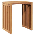 vidaXL Garten-Beistelltisch 3 pcs Braun 33 x 44,5 x 51 cm
