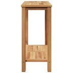 vidaXL Konsolentisch Braun 80 x 35 x 75 cm Massivholz Teak