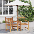 vidaXL Garten Gartenstühle 152 x 63 x 89 cm Massivholz Teak