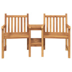 vidaXL Garten Gartenstühle 152 x 63 x 89 cm Massivholz Teak