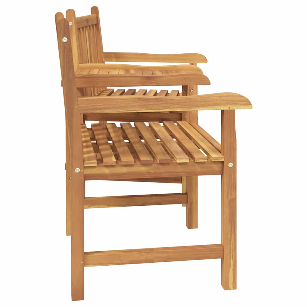 vidaXL Garten Gartenstühle 152 x 63 x 89 cm Massivholz Teak