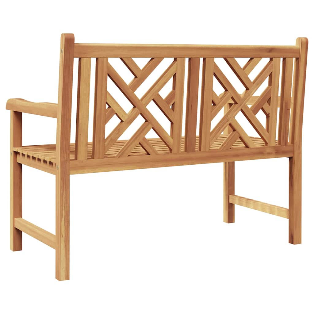 vidaXL Gartenbank 114 x 60 x 90 cm Massivholz Teak