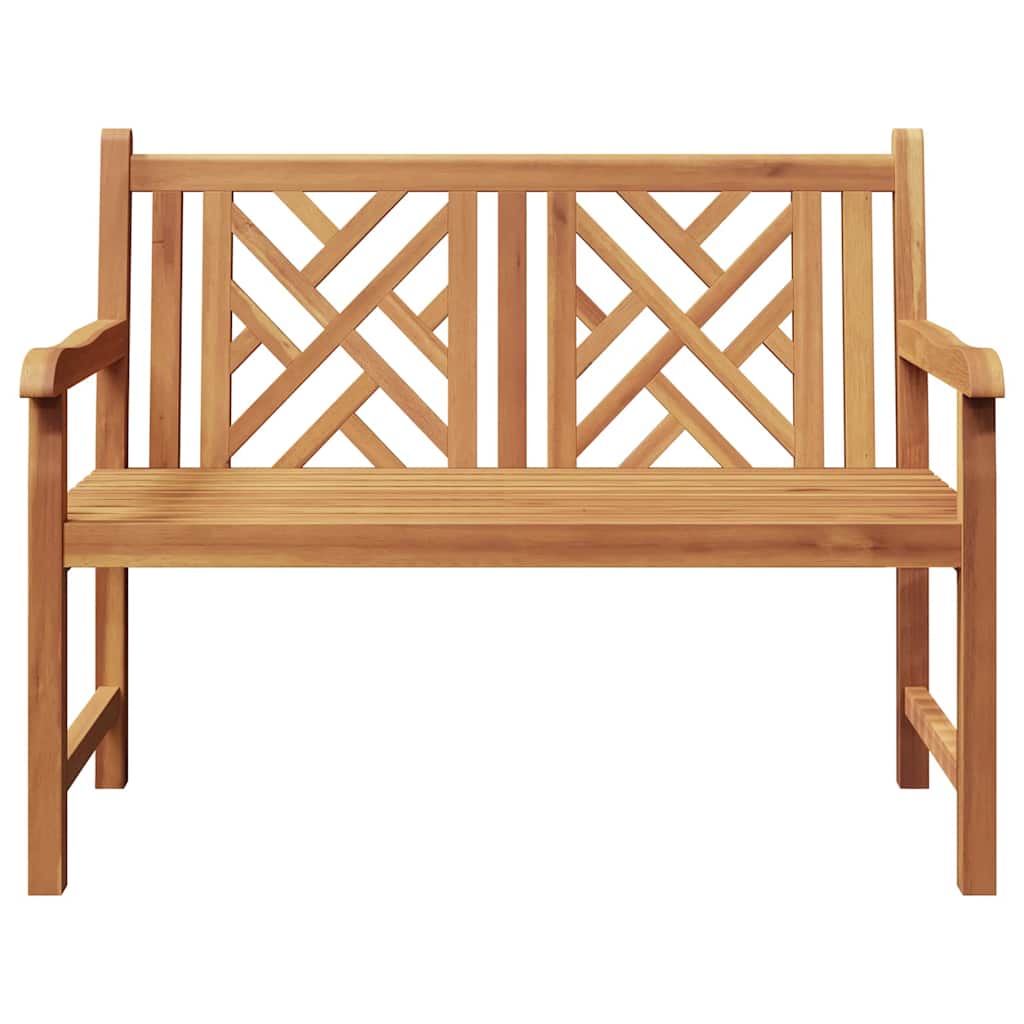 vidaXL Gartenbank 114 x 60 x 90 cm Massivholz Teak