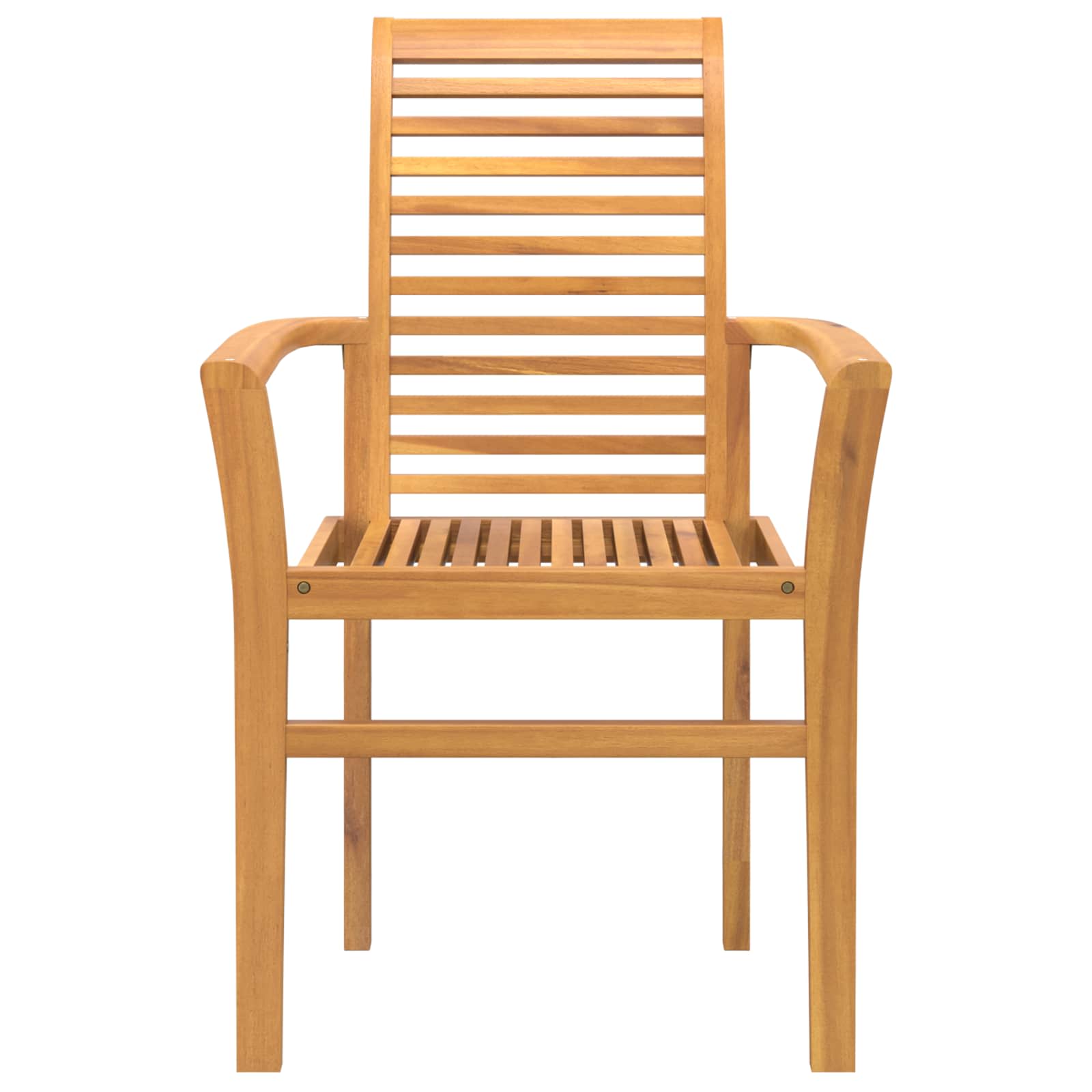 vidaXL Esszimmerstuhl 4 pcs Braun 62 x 55 x 94 cm Massivholz Teak