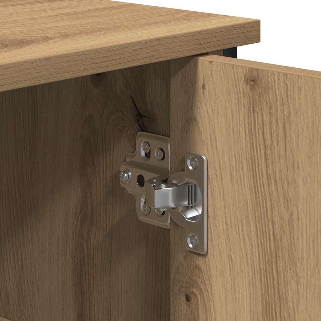 vidaXL Sideboard Artisan-Eiche 70 x 30 x 80 cm