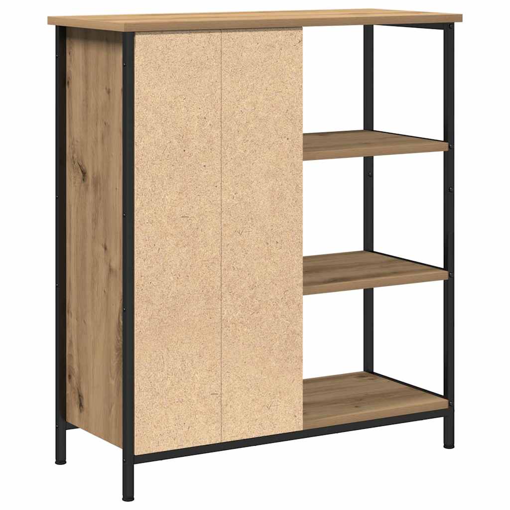 vidaXL Sideboard Artisan-Eiche 70 x 30 x 80 cm
