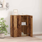 vidaXL Büroschrank mit Regal Schwarz Eichen-Optik 70 x 32 x 77.5 cm