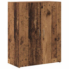 vidaXL Büroschrank mit Regal Schwarz Eichen-Optik 70 x 32 x 77.5 cm