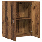 vidaXL Büroschrank mit Regal Schwarz Eichen-Optik 70 x 32 x 77.5 cm