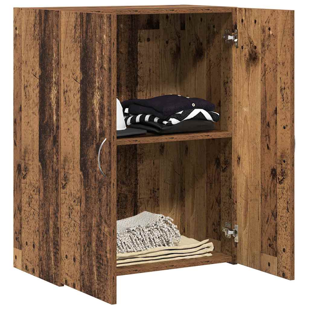 vidaXL Büroschrank mit Regal Schwarz Eichen-Optik 70 x 32 x 77.5 cm