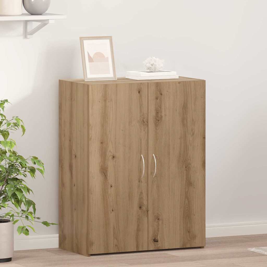 vidaXL Büroschrank mit Regal Altholz 70 x 32 x 77.5 cm Holzwerkstoff