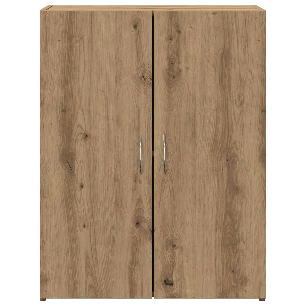 vidaXL Büroschrank mit Regal Altholz 70 x 32 x 77.5 cm Holzwerkstoff