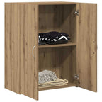 vidaXL Büroschrank mit Regal Altholz 70 x 32 x 77.5 cm Holzwerkstoff