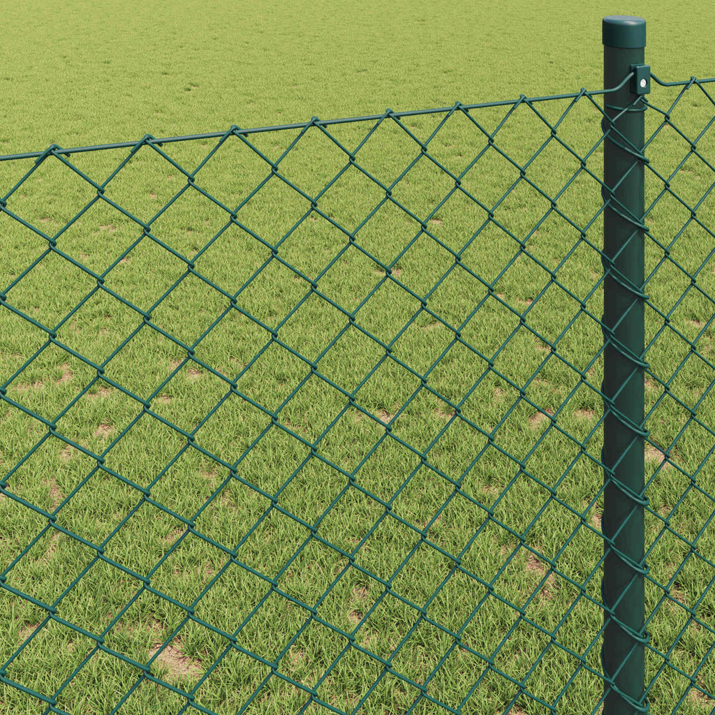 vidaXL Kettenzaun Grün