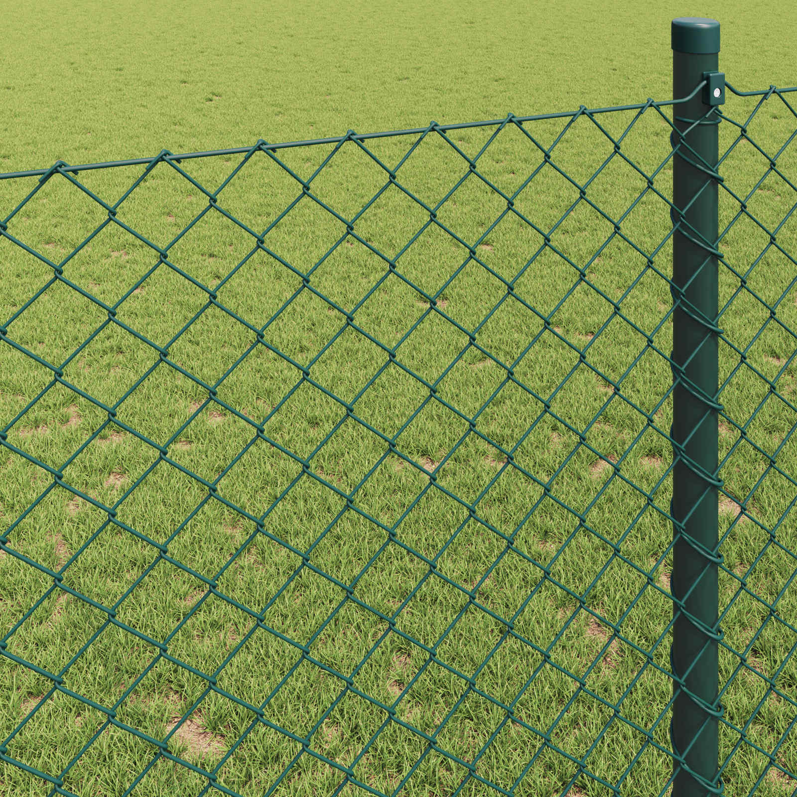 vidaXL Kettenzaun Grün