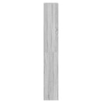 vidaXL Bücherregal Graues Sonoma 100 x 30 x 198 cm Holzwerkstoff